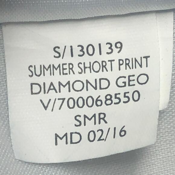 Gap Diamond Geo Print Summer Shorts - Size 4 (Regular) - Picture 8 of 8
